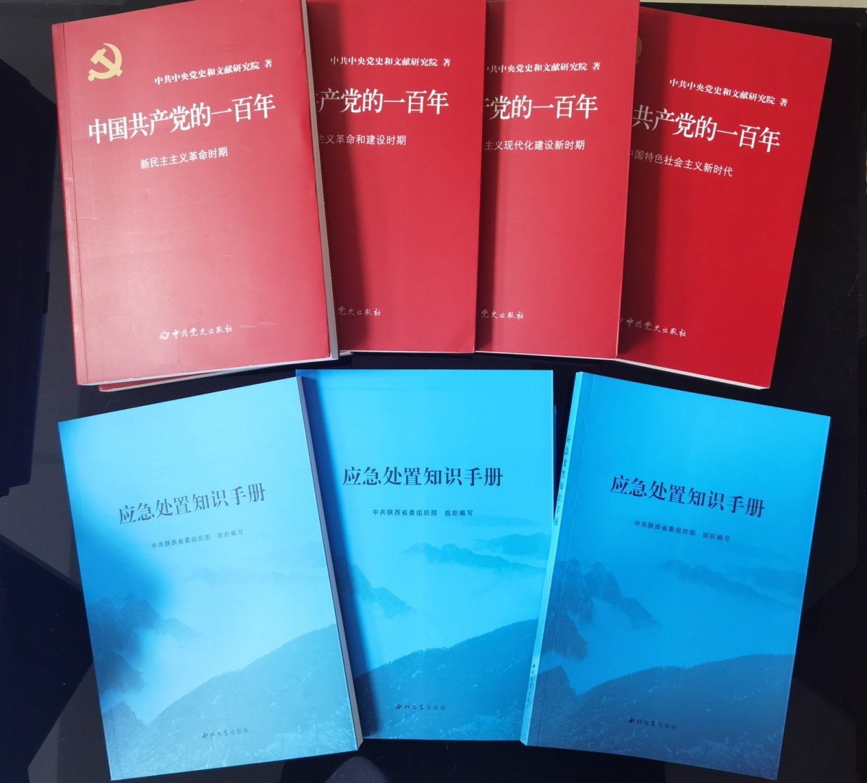 人民大廈黨委為班子成員及各黨支部配發(fā)學(xué)習(xí)書籍